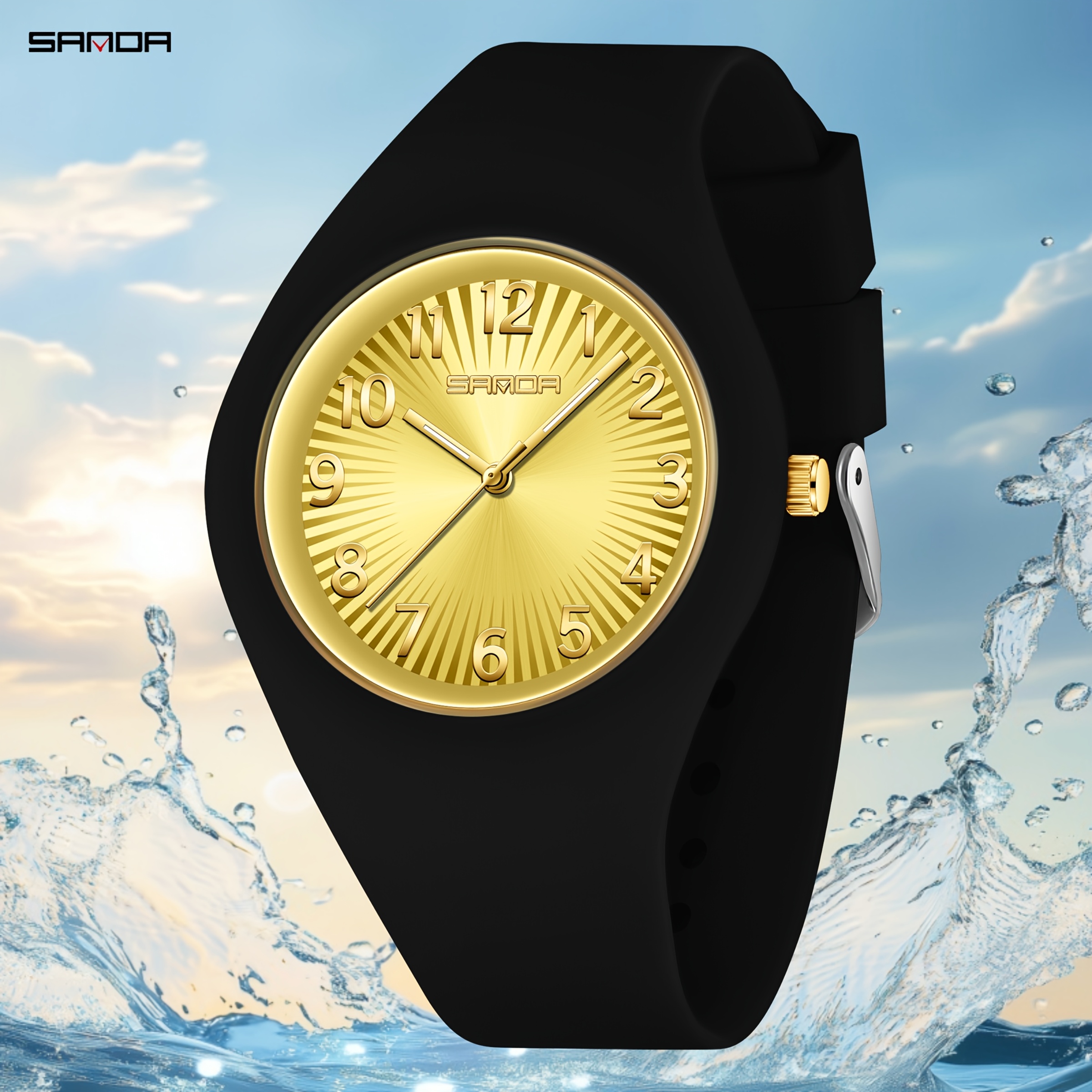 Unisex Classic Round Watch, Timeless Design